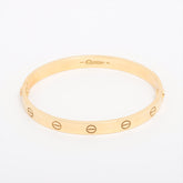Cartier Love Classic Model Bracelet Size 18